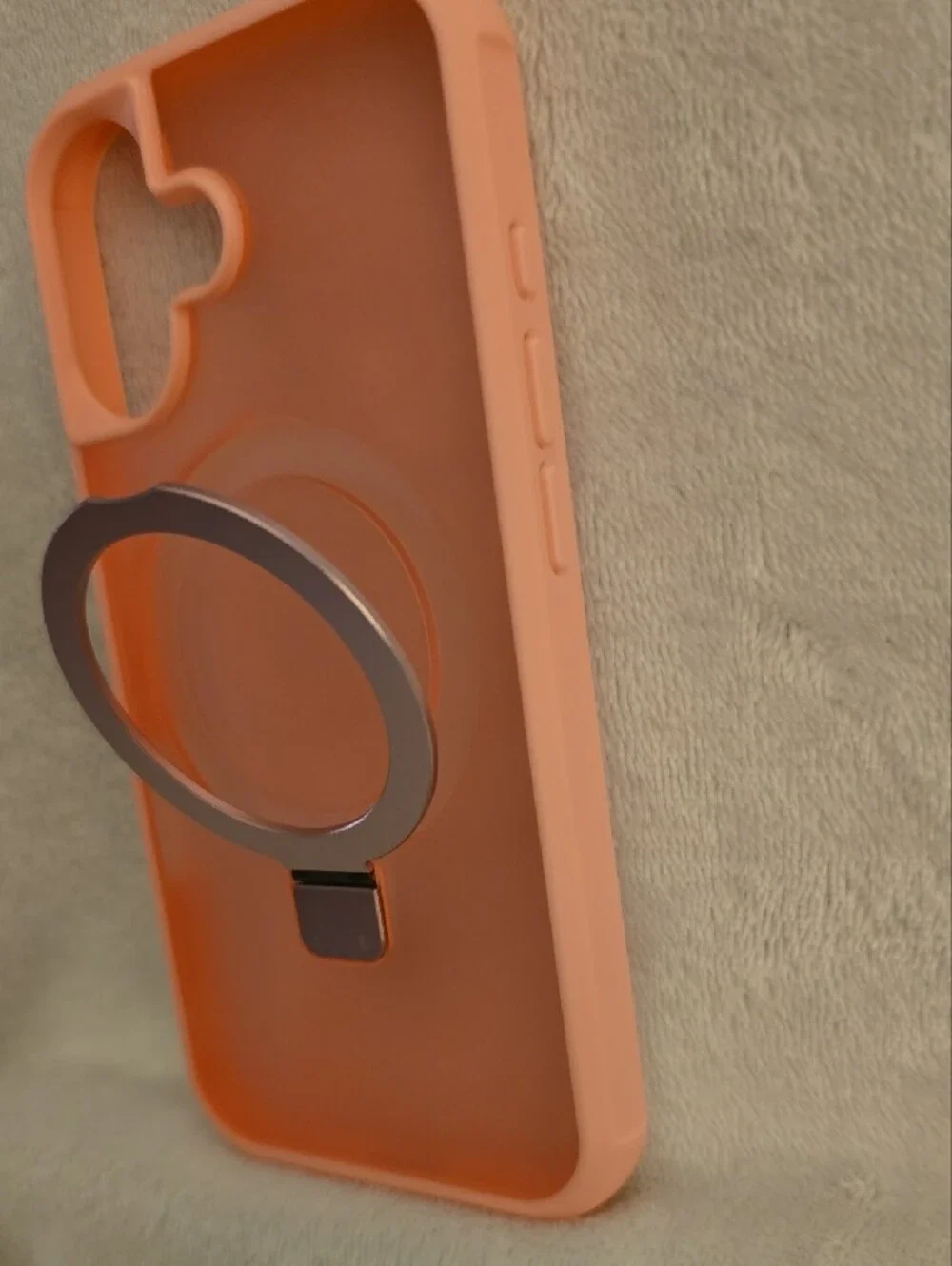 iPhone 17 Case Soft Edge Pink with Stand Military Grade NIB NWT